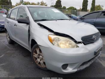  Salvage Toyota Matrix
