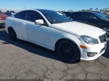  Salvage Mercedes-Benz C-Class