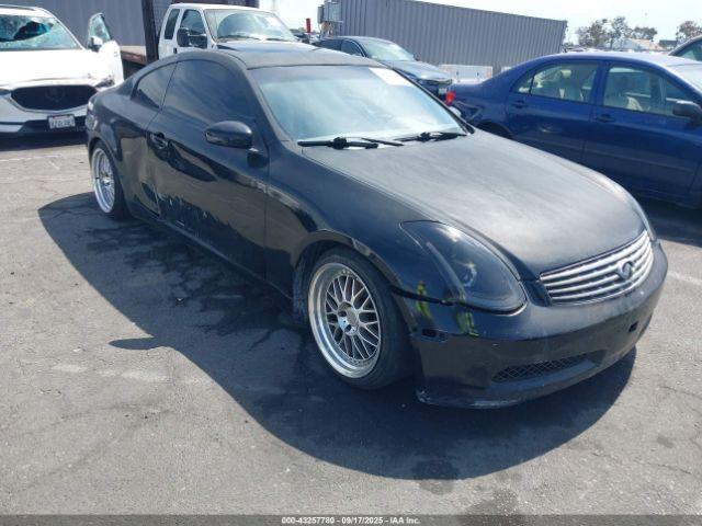  Salvage INFINITI G35