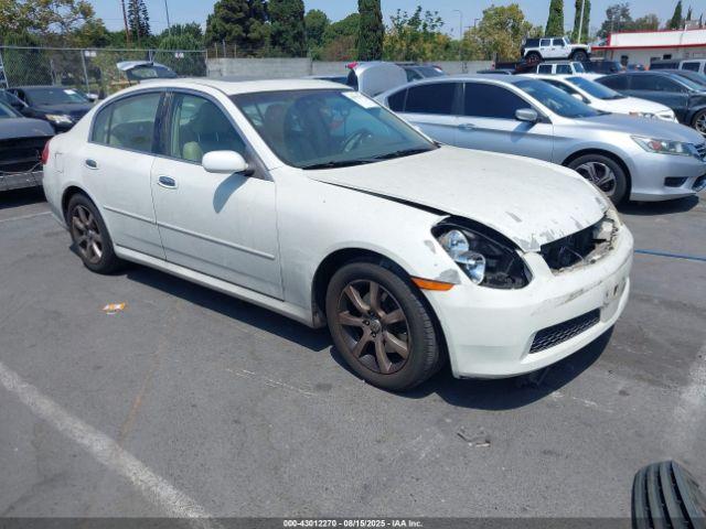  Salvage INFINITI G35