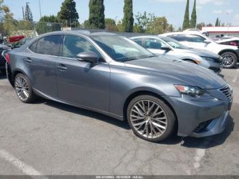  Salvage Lexus Is
