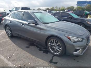  Salvage INFINITI Q50