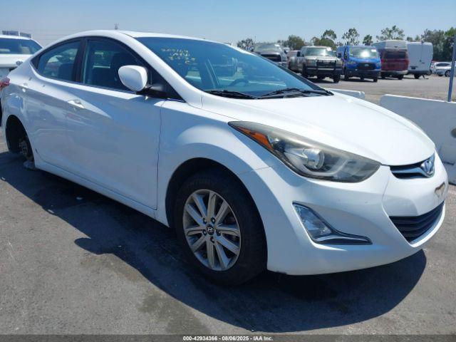  Salvage Hyundai ELANTRA