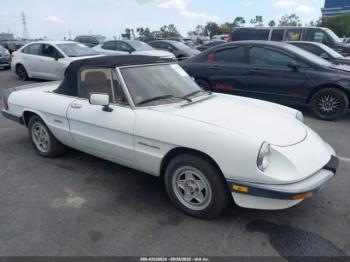  Salvage Alfa Romeo Veloce
