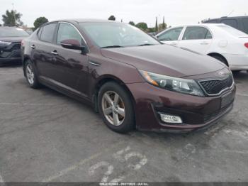  Salvage Kia Optima