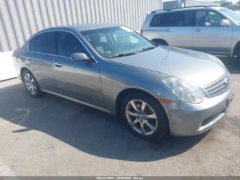  Salvage INFINITI G35
