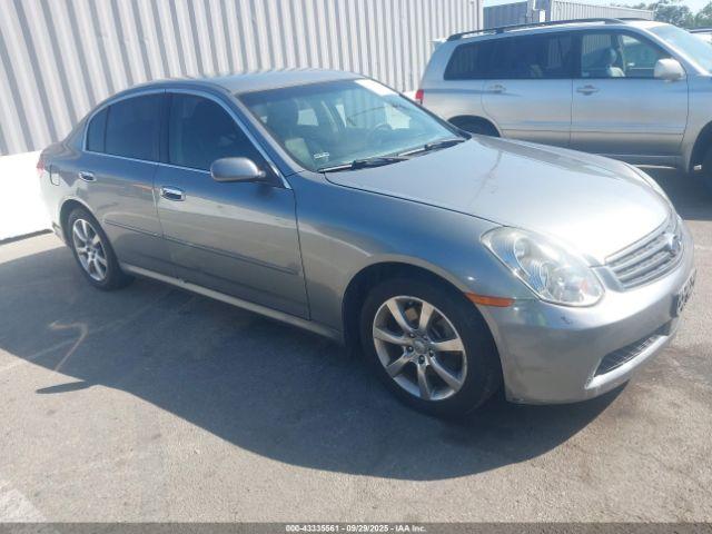  Salvage INFINITI G35