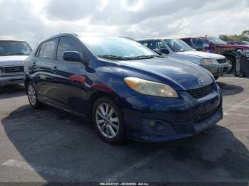  Salvage Toyota Matrix