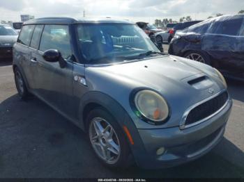  Salvage MINI Cooper S Clubman