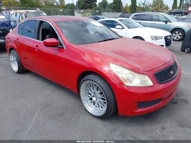  Salvage INFINITI G37