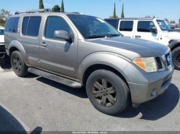  Salvage Nissan Pathfinder
