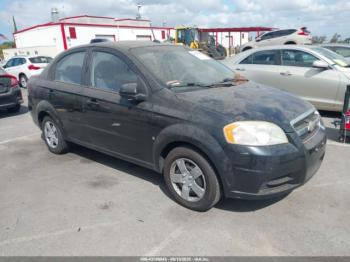 Salvage Chevrolet Aveo