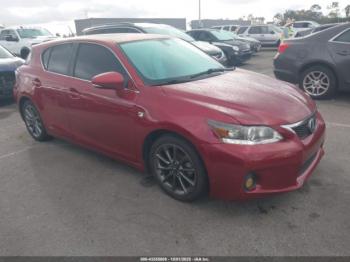  Salvage Lexus Ct