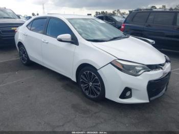 Salvage Toyota Corolla