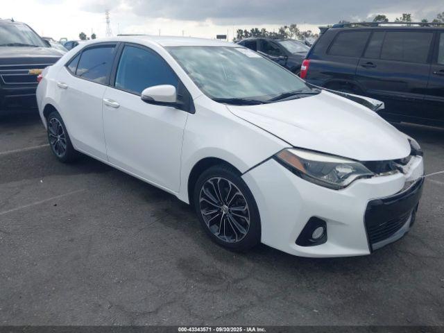  Salvage Toyota Corolla