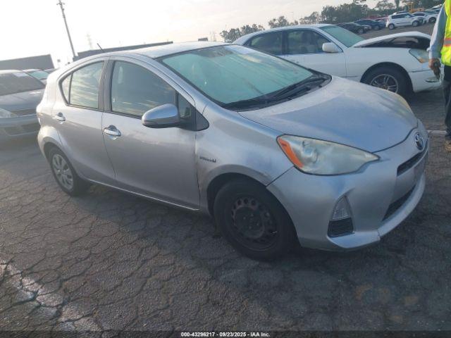  Salvage Toyota Prius c