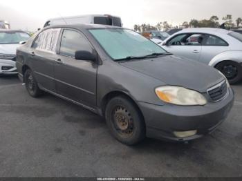  Salvage Toyota Corolla