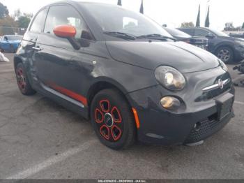  Salvage FIAT 500e