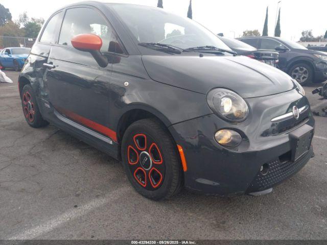  Salvage FIAT 500e
