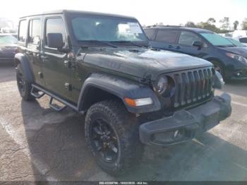 Salvage Jeep Wrangler