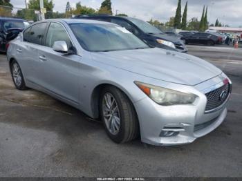  Salvage INFINITI Q50