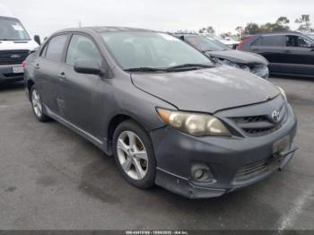  Salvage Toyota Corolla