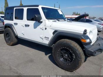  Salvage Jeep Wrangler