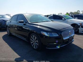  Salvage Lincoln Continental