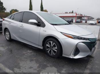  Salvage Toyota Prius Prime