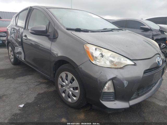  Salvage Toyota Prius c
