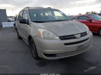  Salvage Toyota Sienna