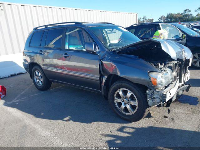  Salvage Toyota Highlander