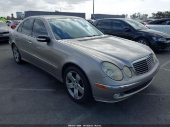  Salvage Mercedes-Benz E-Class
