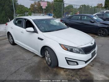  Salvage Kia Optima