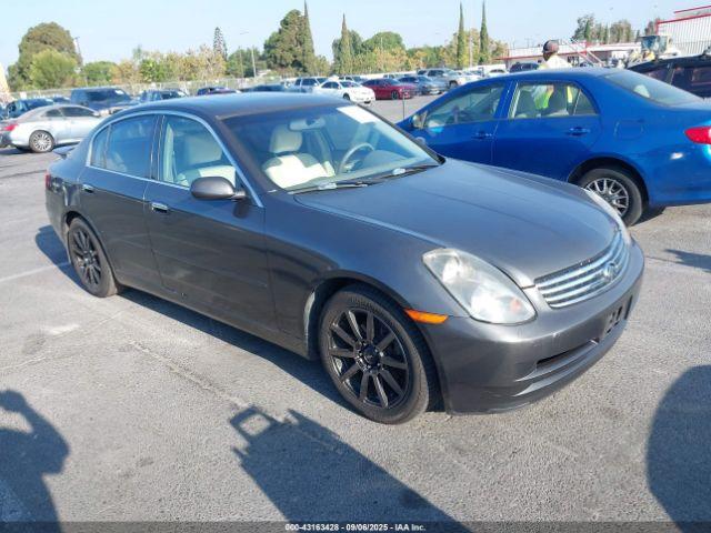  Salvage INFINITI G35