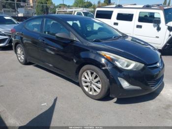  Salvage Hyundai ELANTRA