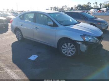  Salvage Nissan Sentra