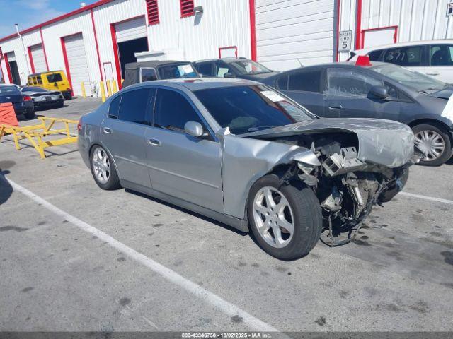  Salvage INFINITI G35