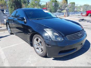  Salvage INFINITI G35