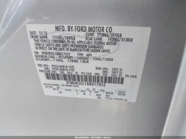 Ford Flex Sel Image 9