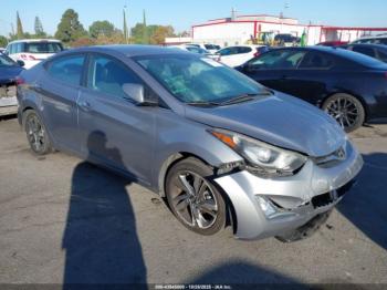  Salvage Hyundai ELANTRA