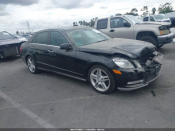  Salvage Mercedes-Benz E-Class