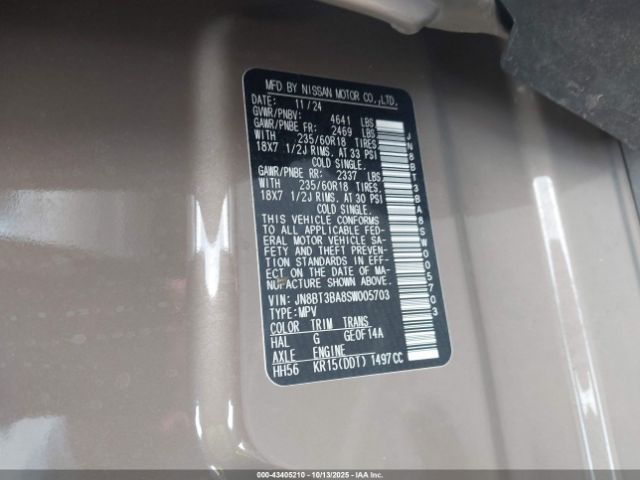 Nissan Rogue Sv Fwd Image 6