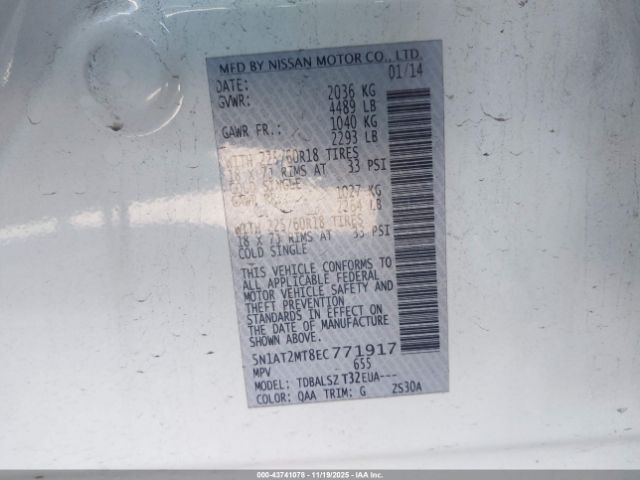 Nissan Rogue Sl Image 17