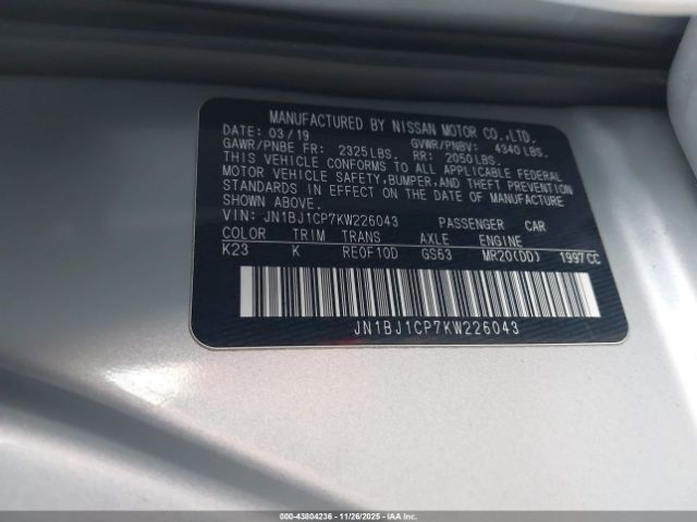 Nissan Rogue Sv Image 11