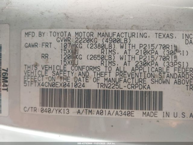 Toyota Tacoma Image 17