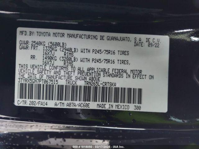 Toyota Tacoma Sr Image 10