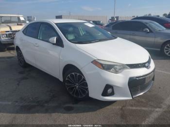  Salvage Toyota Corolla