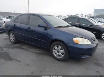  Salvage Toyota Corolla