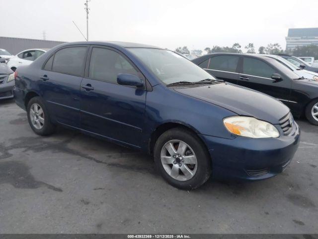  Salvage Toyota Corolla